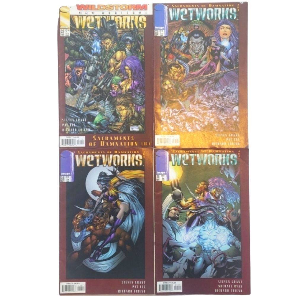 WETWORKS COMIC BUNDLE x4